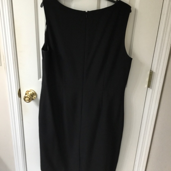 Kasper Black Dress and Short Jacket, Jacket Is NWT, SZ 16 - Picture 2 of 10